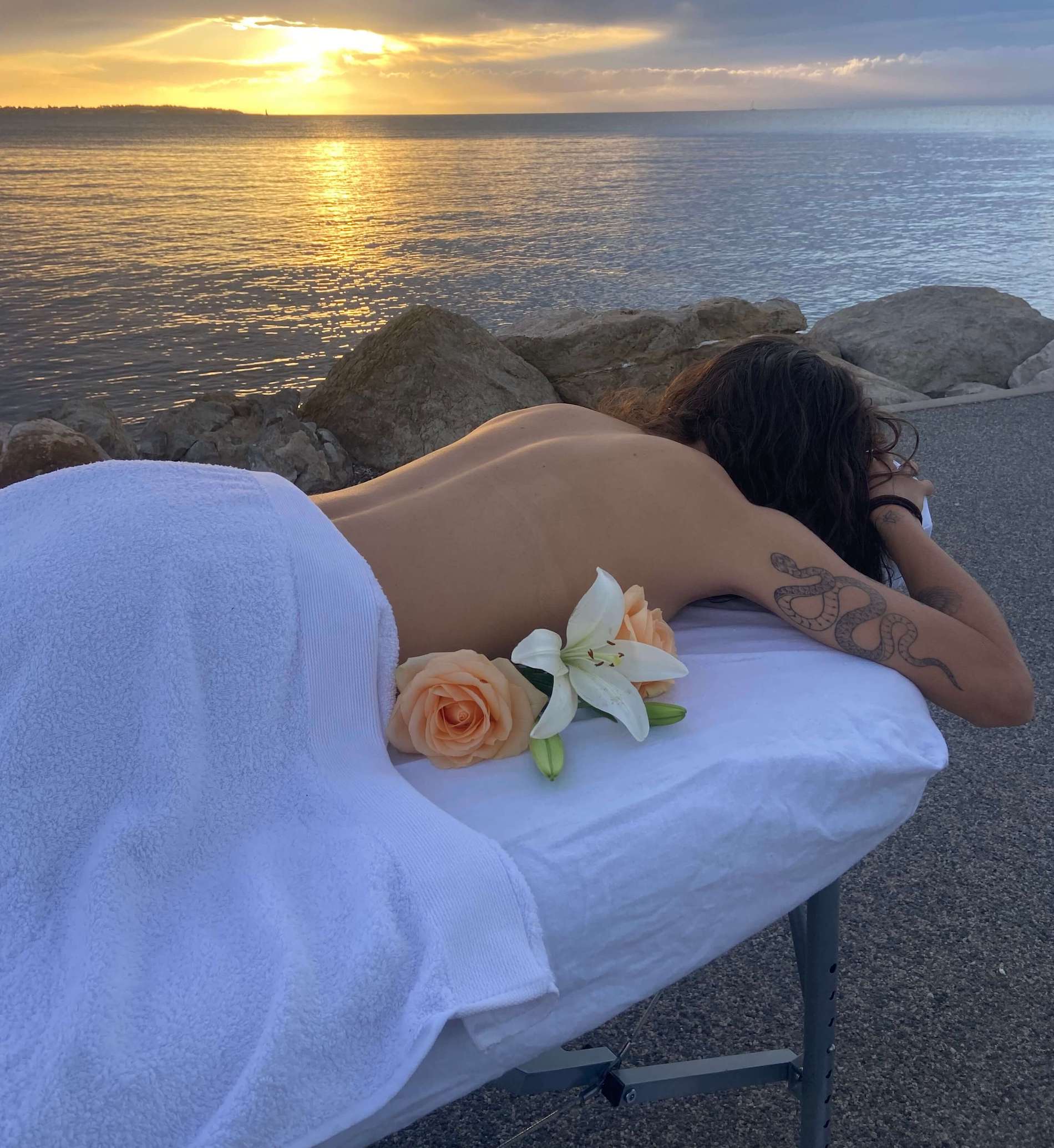 Qu'est-ce qu'un massage californien