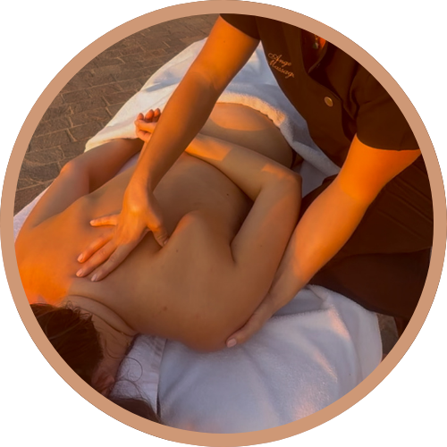 Massage deep tissue rond