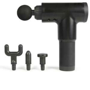 Pistolet de Massage Musculaire Pro Sans Fil 22,5 cm noir